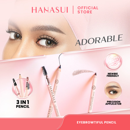 Eka Jaya Internasional Hanasui Eyebrowtiful Pencil Light Brown