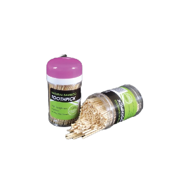 Natural Bamboo Toothpick (Pot) 2