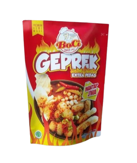 Boci Mantap Jiwa Baso Aci Geprek Extra Pedas
