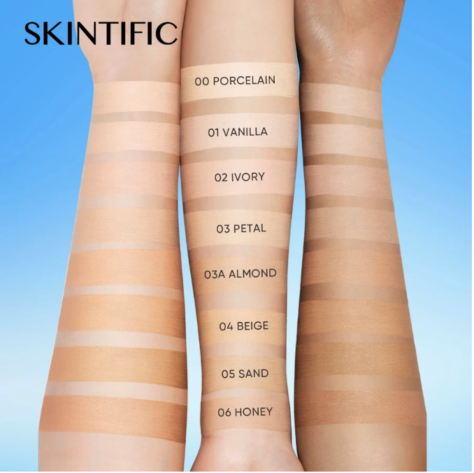 SKINTIFIC Cosmetics SKINTIFIC Perfect Stay Velvet Matte Cushion 03A Almond