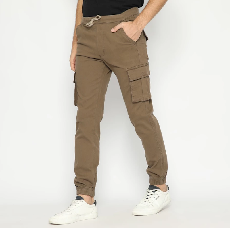 FICHINO Jogger Cargo Long Pants Romeo Black Seattle Series 4