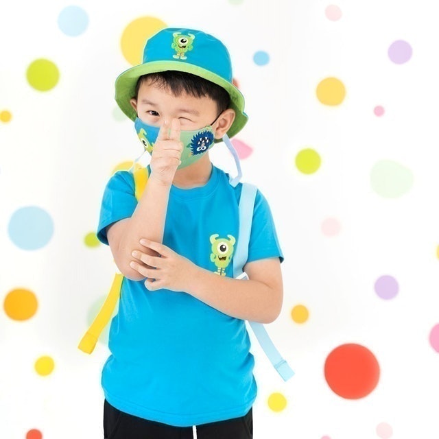 Pop Kidswear Monster Squad Couple Set Hat