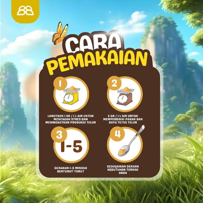 Stimulant Puyuh Bertelur 50gr 5