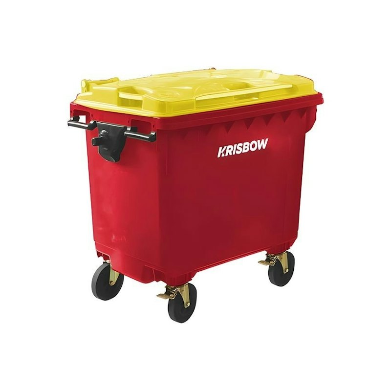 Tempat Sampah dengan Tutup 660 Liter 1