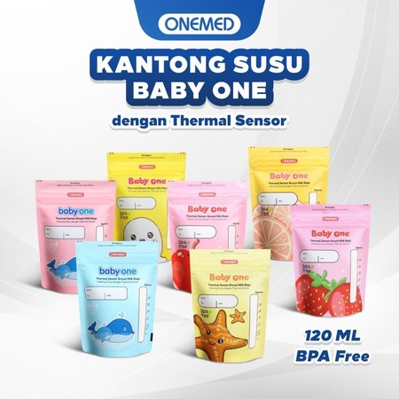 Jayamas Medica Industri  ONEMED Baby One Thermal Sensor Breast Milk Bags
