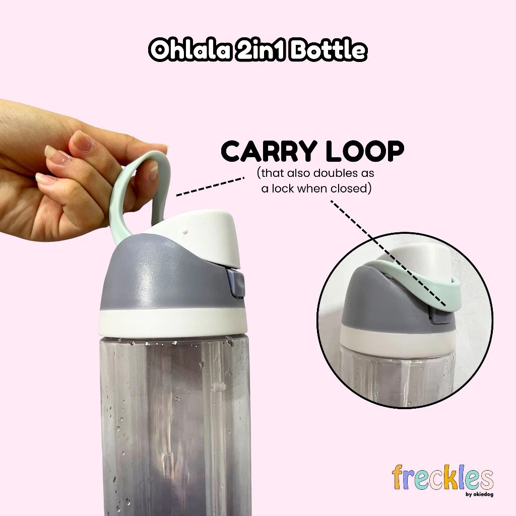 Okiedog Freckles Ohlala Water Bottle Tritan 500ml