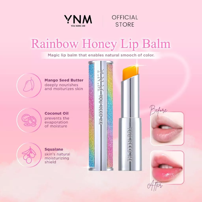 YNM Rainbow Honey Lip Balm 2