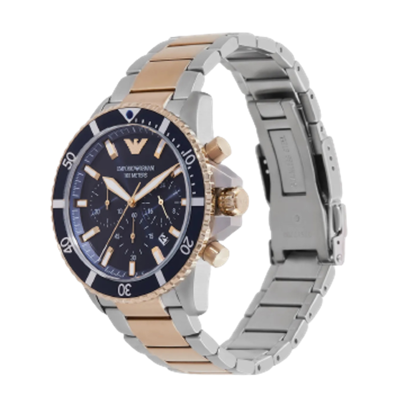 Chronograph Two-Tone Stainless Steel Watch 1