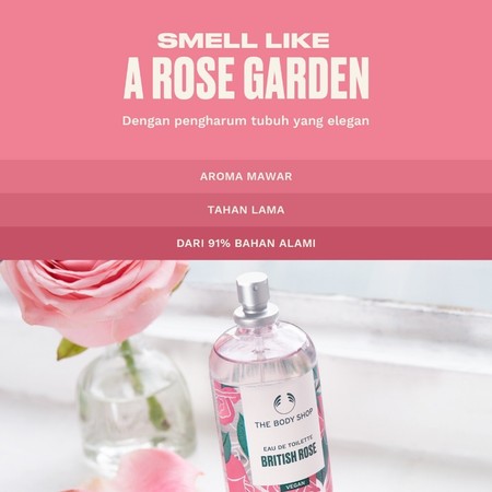 British Rose Eau De Toilette 3