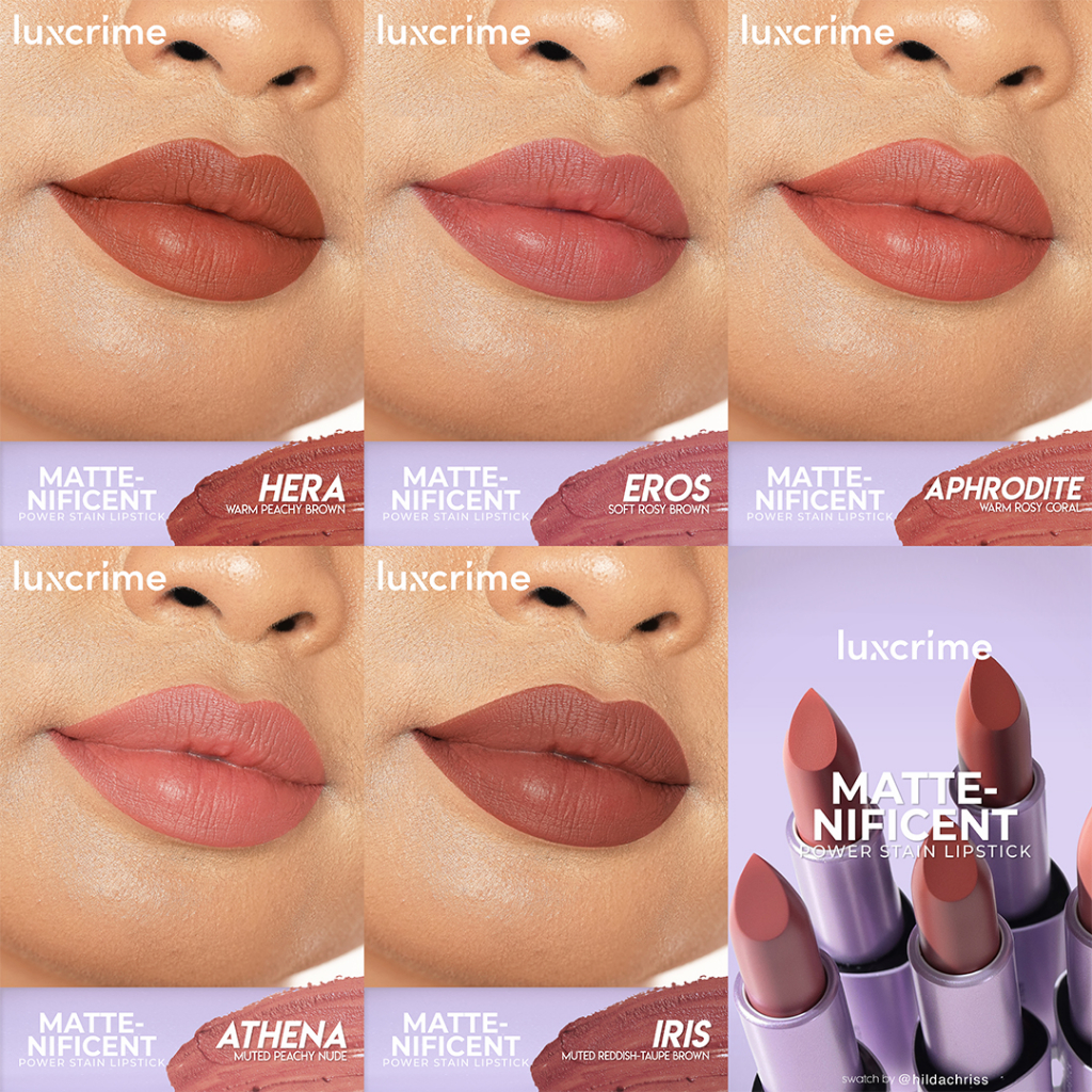 Luxcrime Matte-nificent Power Stain Lipstick Aphrodite