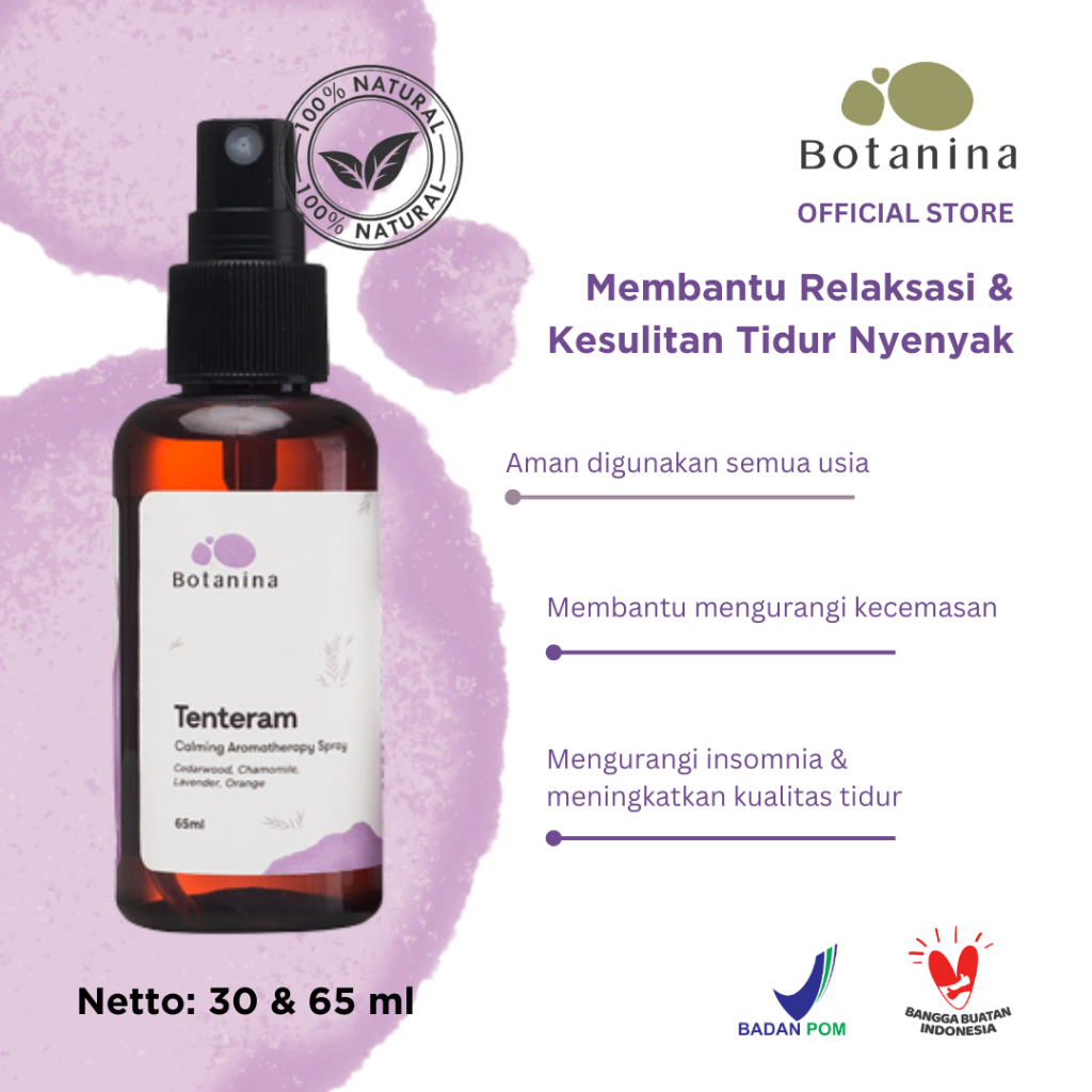 Tenteram Calming Aromatherapy Spray 4