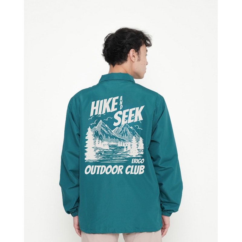 ERIGO Coach Jacket DTF Series Hike And Seek Spruce 1