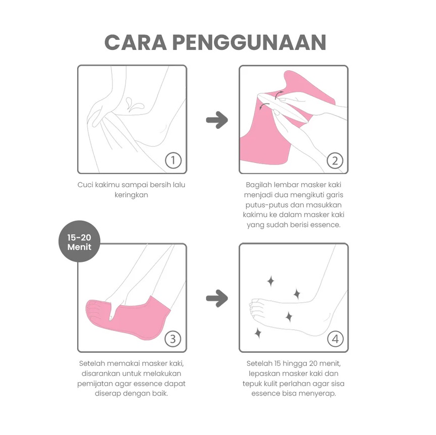 Holika Holika  Baby Silky Foot Mask Sheet