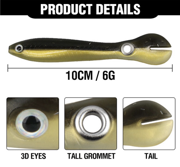 Soft Bait Ikan Bionik 4