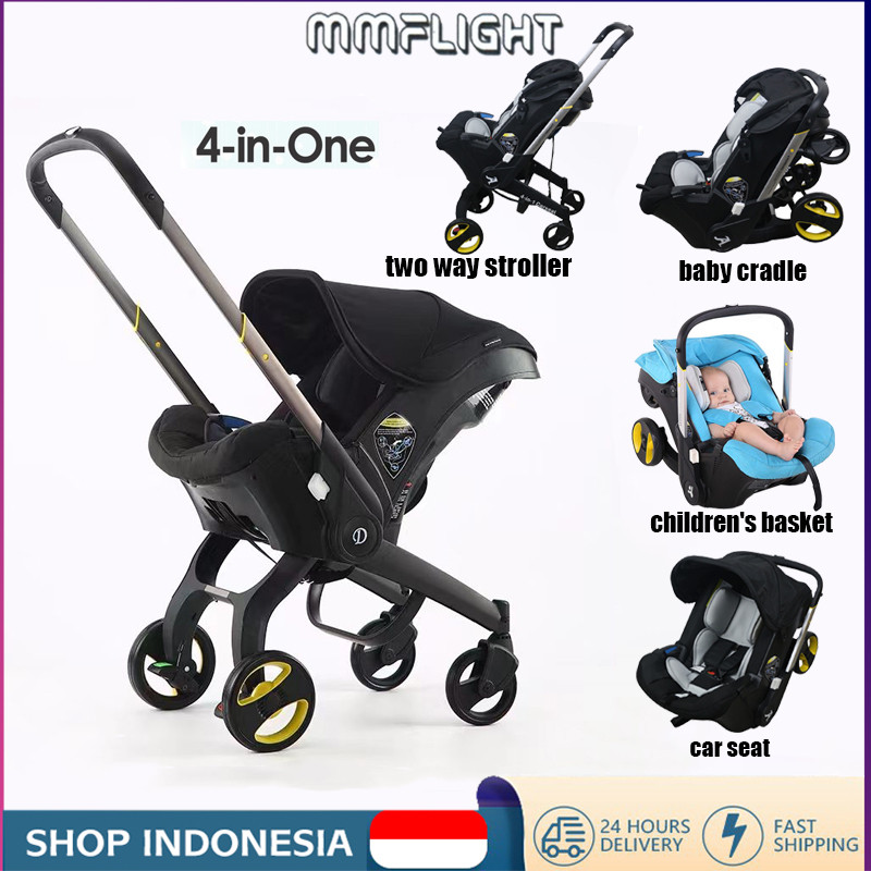 Mmflight Stroller Car Seat 4 in 1