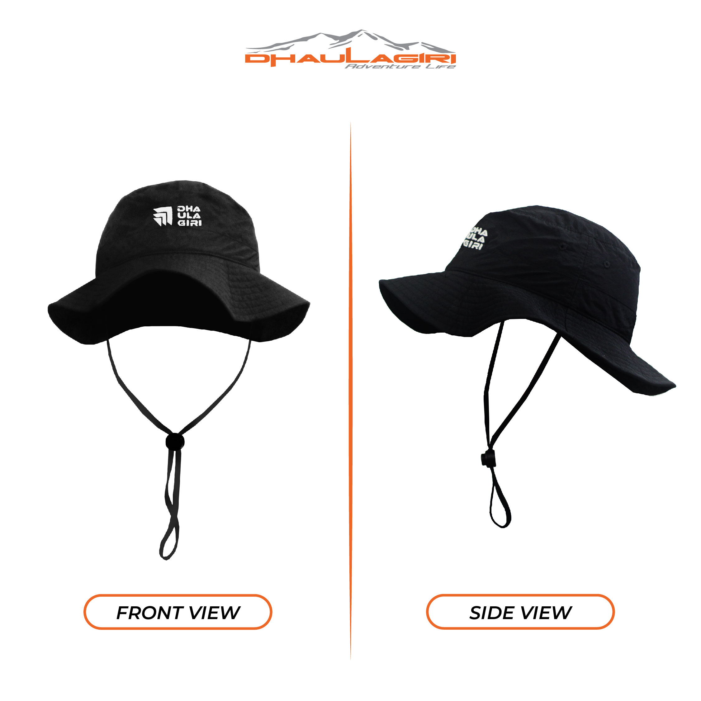 Dhaulagiri Indo Raya Dhaulagiri Dh Foldable Bucket Hat