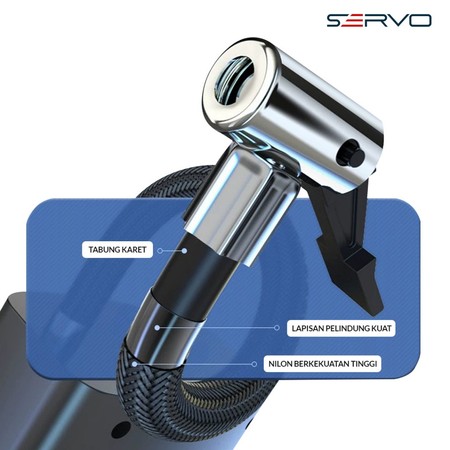  Servo Road Portable Electric Tire Pump  CQB-002