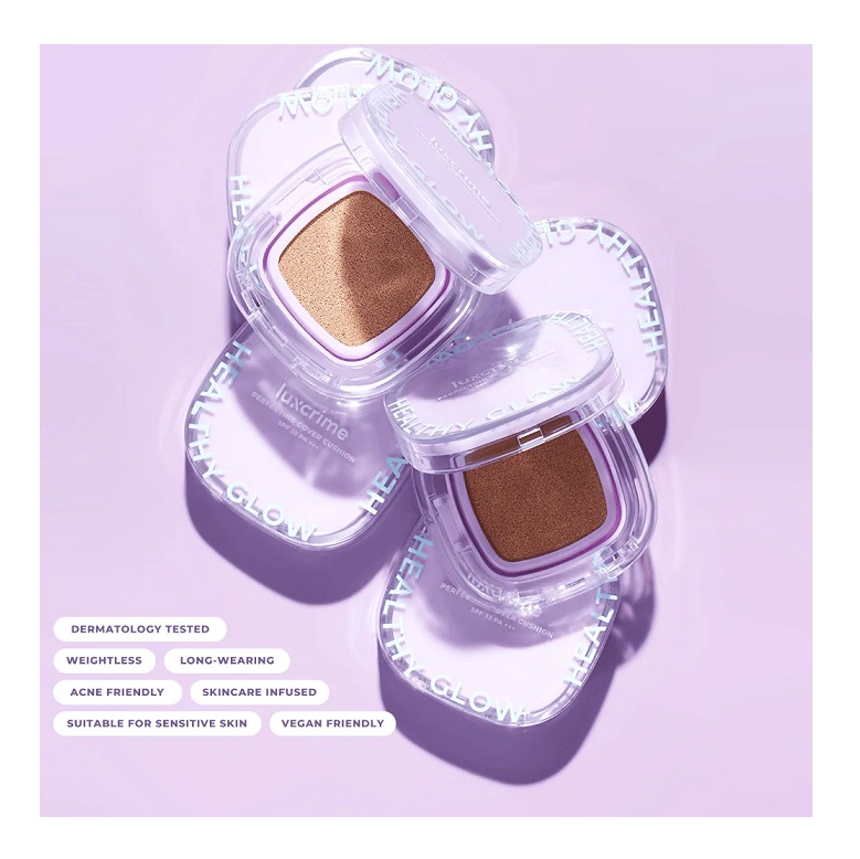 Luxury Cantika Indonesia Luxcrime Perfecting Cover Cushion Healthy Glow C01