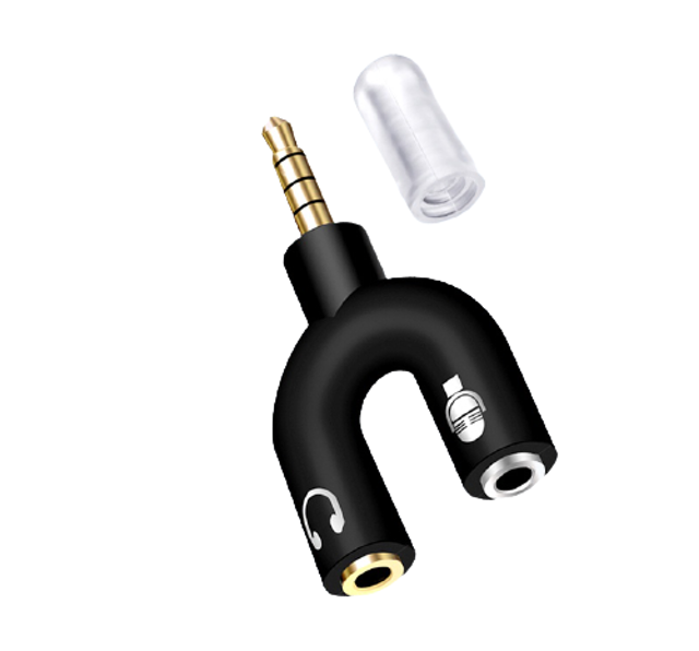 U Shape Audio Splitter 1
