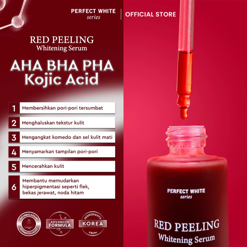 Perfect White Red Peeling Whitening Serum 3