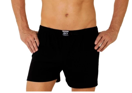 Mulia Knitting Factory Rider Premium Boxer Pria Hitam R812BHT