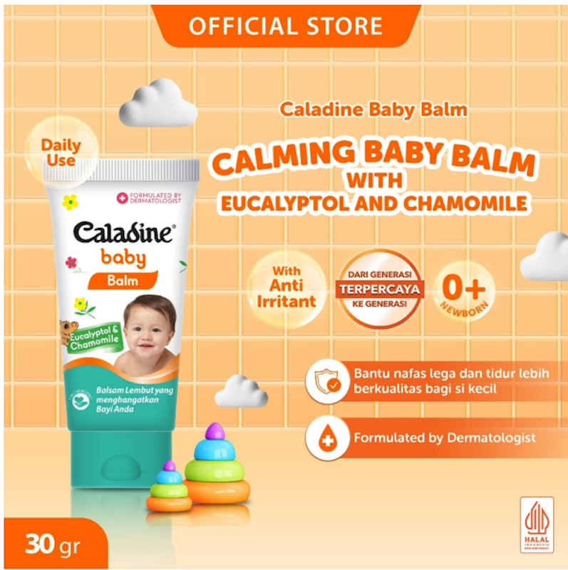 Caladine Baby Balm Eucalyptol & Chamomile 2