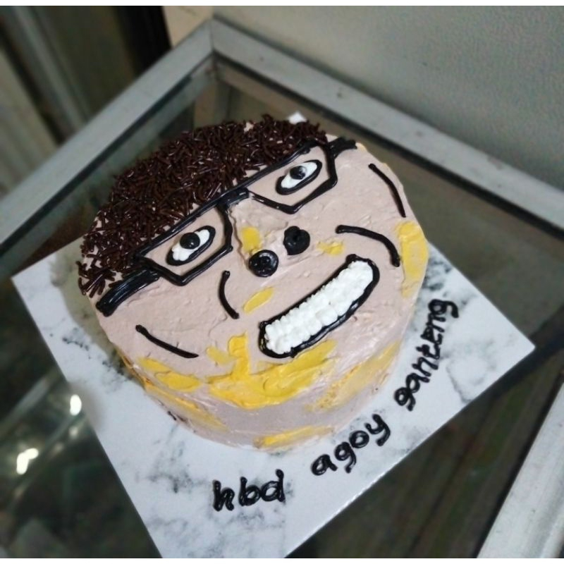 HORRE CAKE & DONUT Ugly Cake/Kue Jelek