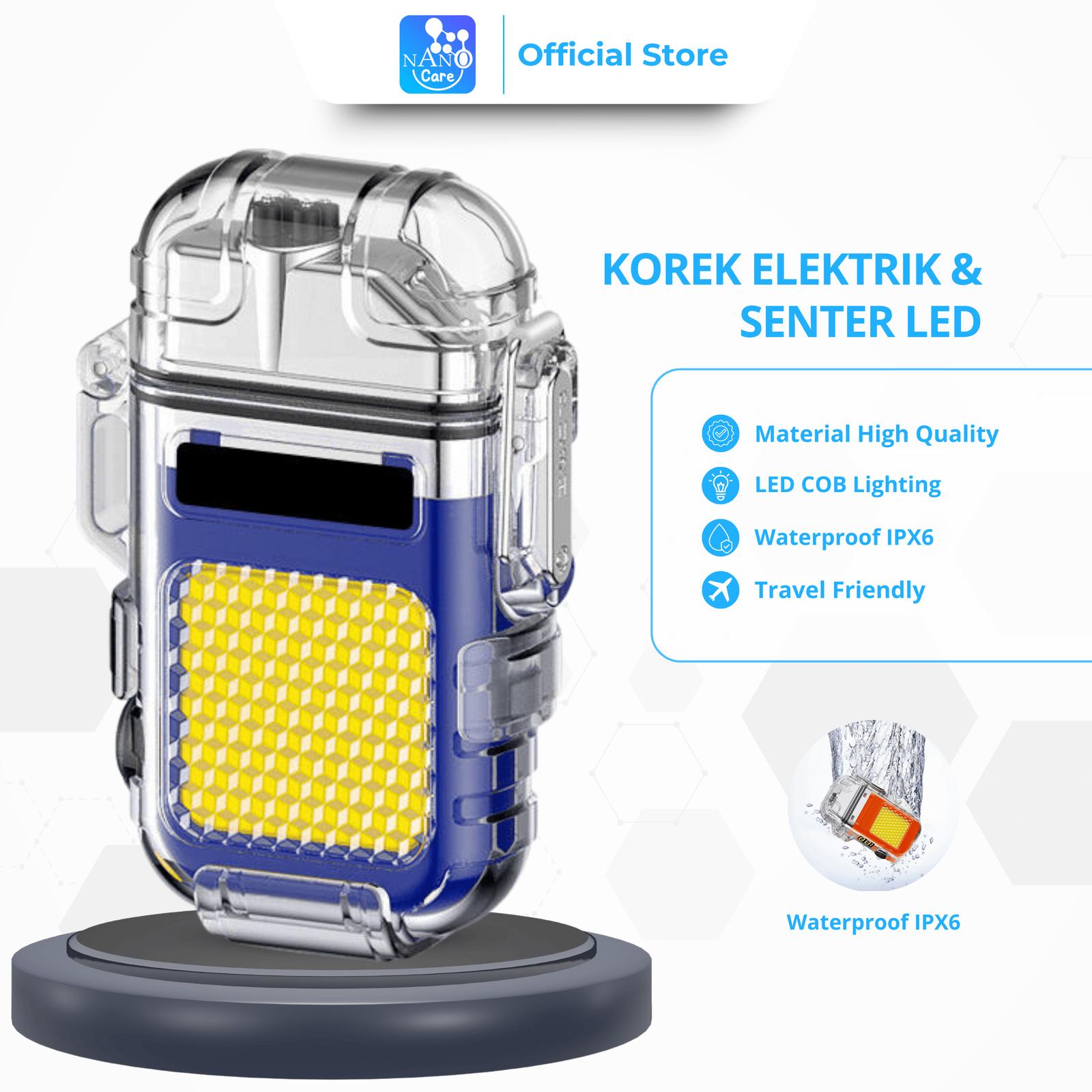  Nano Care Korek Api Electric Waterproof Tipe A