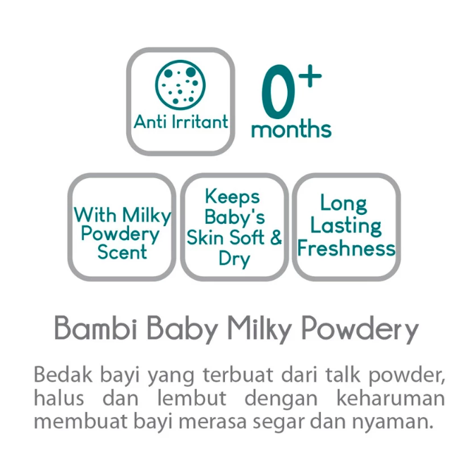 Fertomulia Pratama Bambi Baby Powder Pink Milky Powdery