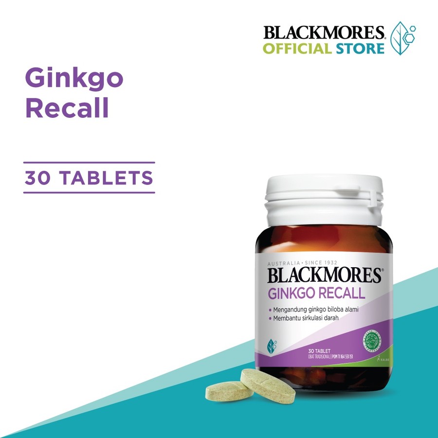 Blackmores Limited BLACKMORES Ginkgo Recall