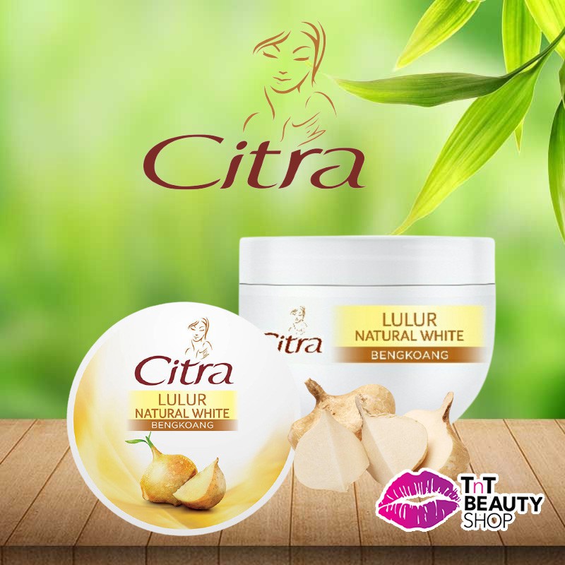 Unilever Citra Body Scrub Lulur Natural White Bengkoang