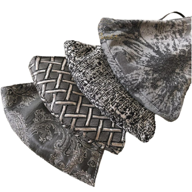 Masker Pesta Luxury Jacquard 5