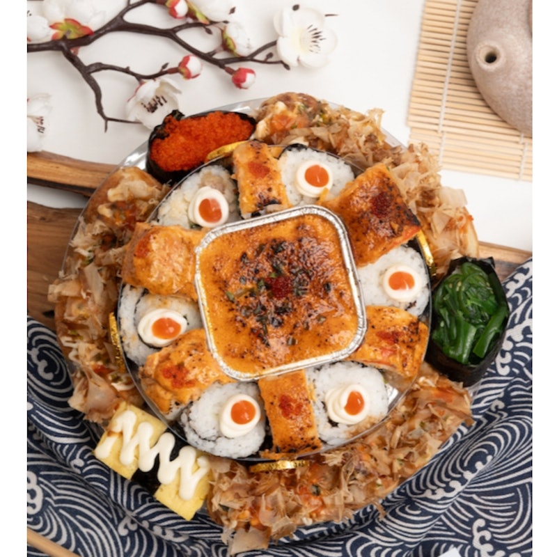 Onelife Foods Sushi Birthday Cake 3