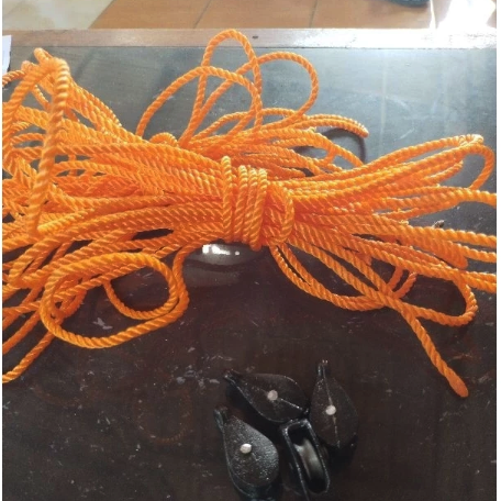  Tirai Bambu Motif Bali 