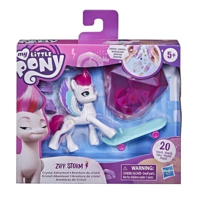 Hasbro My Little Pony: A New Generation Movie Crystal Adventure Zipp Storm F2452