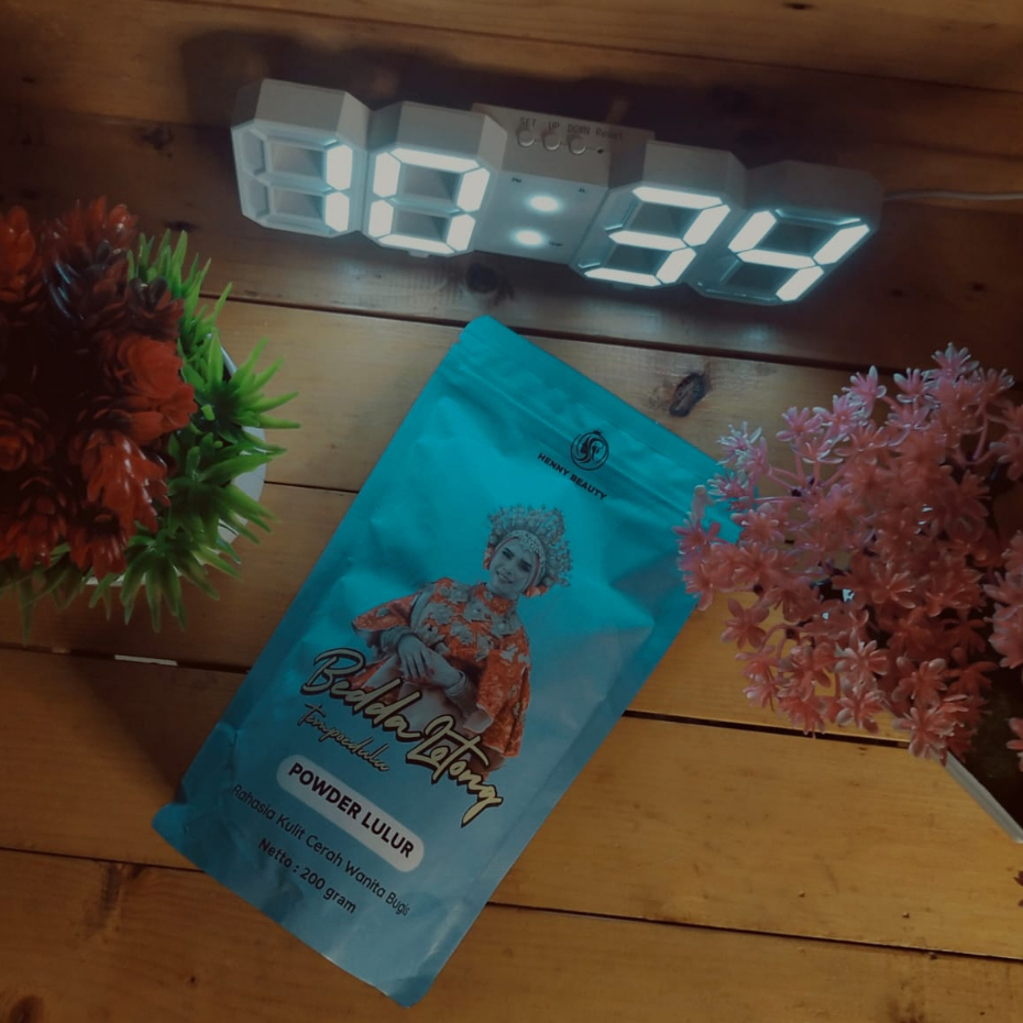  Henny Beauty Bedda Lotong Tempodulu Powder Lulur 