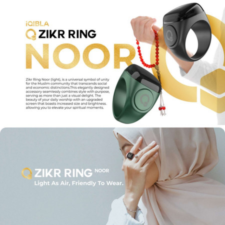  iQibla Noor Zikr Ring  N01