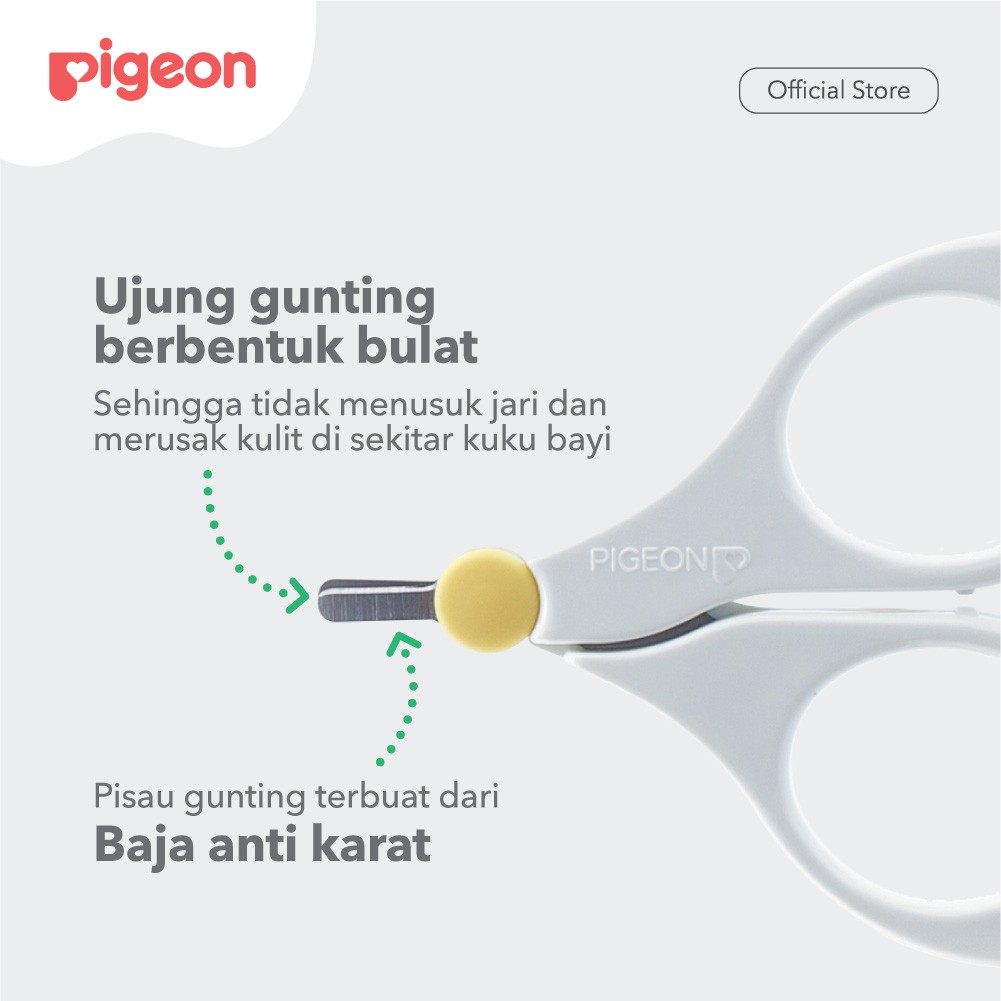 Pigeon Safety Nail Scissors for Newborn
