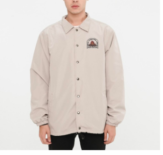 ERIGO Coach Jacket DTF Series Campfire Club Khaki
