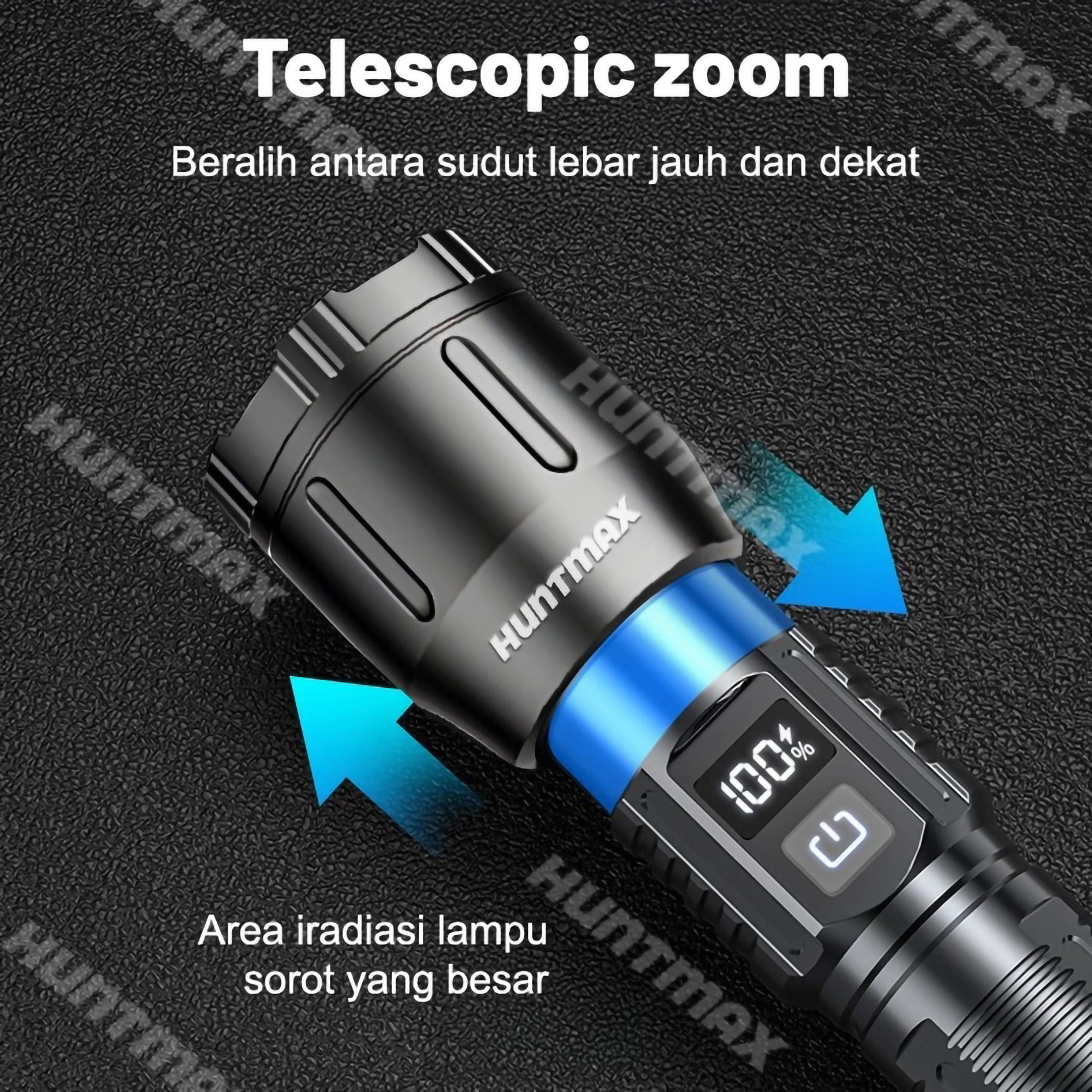  HUNTMAX Flashlight HM-911