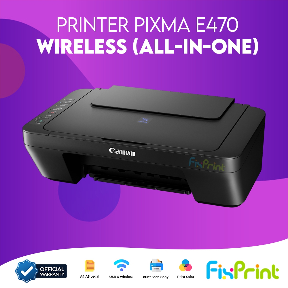 Canon Singapore Canon PIXMA E470