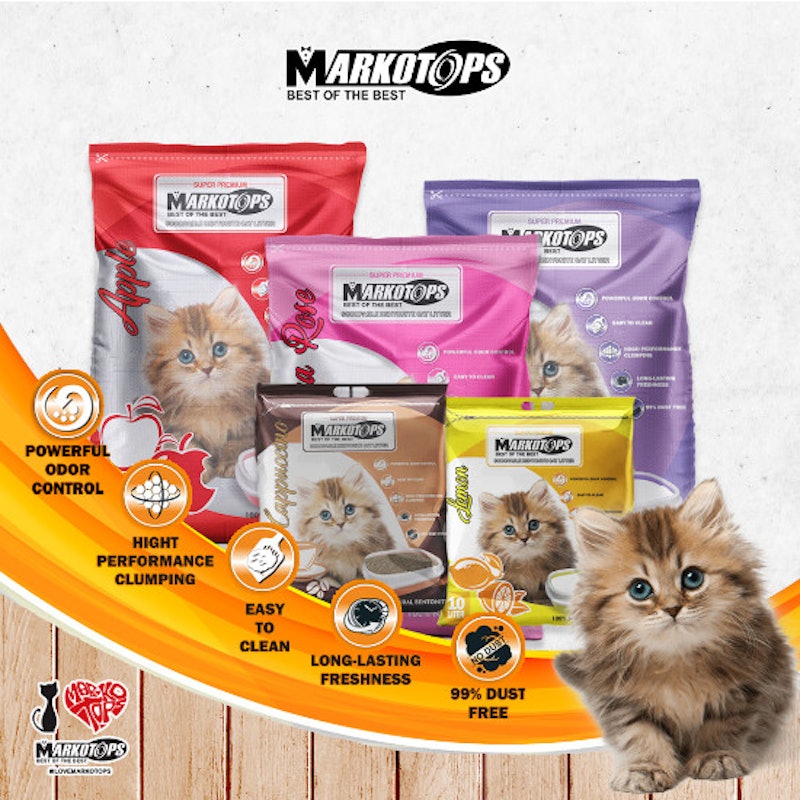 Markotops Scoopable Bentonite Cat Litter 25 liter 3