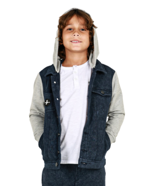 Kemeja Hoodie Andak ｜ A07137K