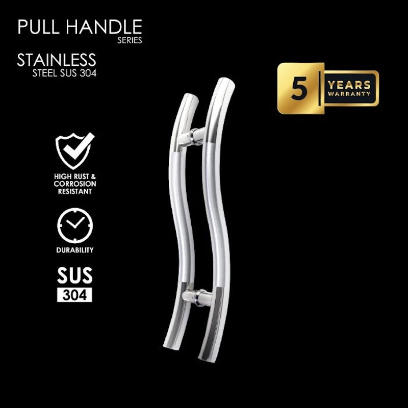 SES Pull Handle 500mm SP Sus 304 4