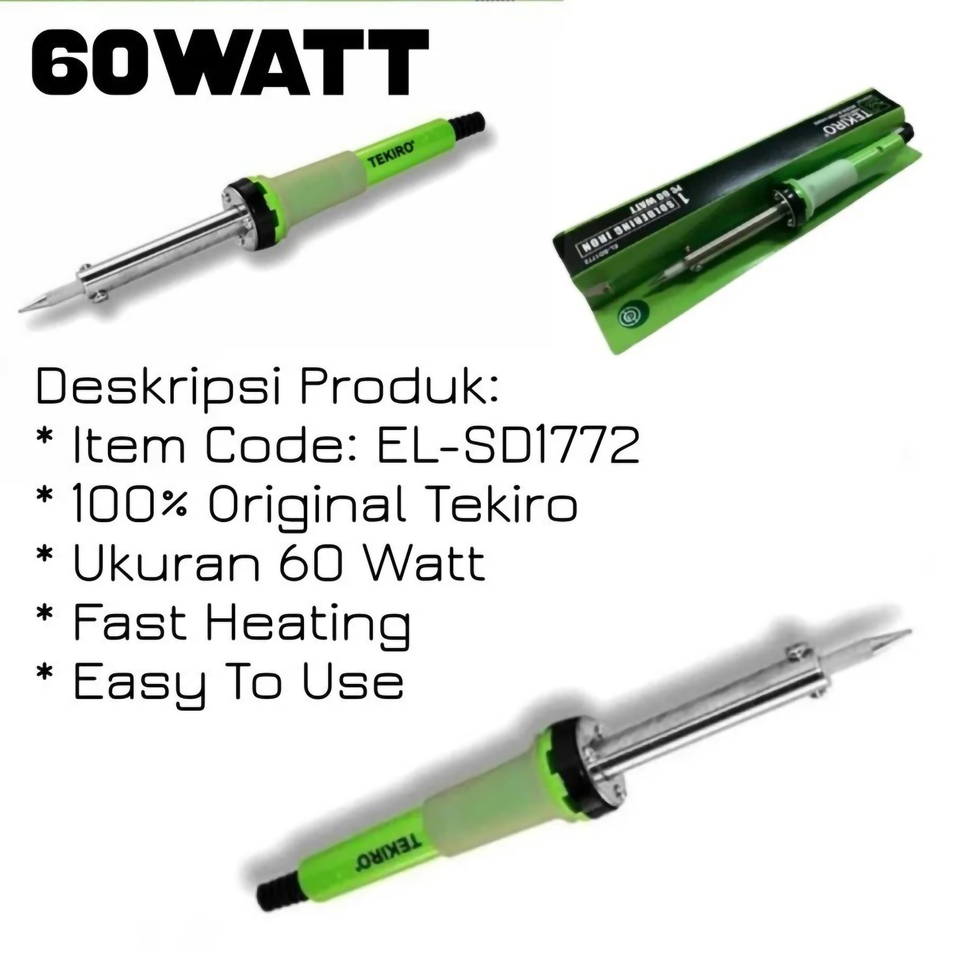 Altama Surya Anugerah Tekiro Soldering Iron EL-SD1772