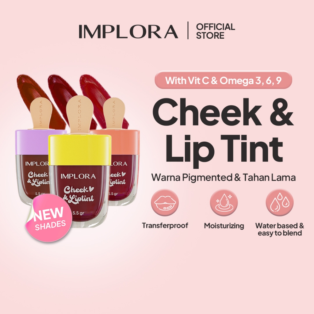 Implora Sukses Abadi Implora Cheek and Lip Tint