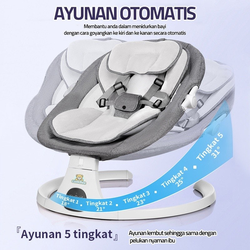 Cuddlee Electric Baby Swing 5