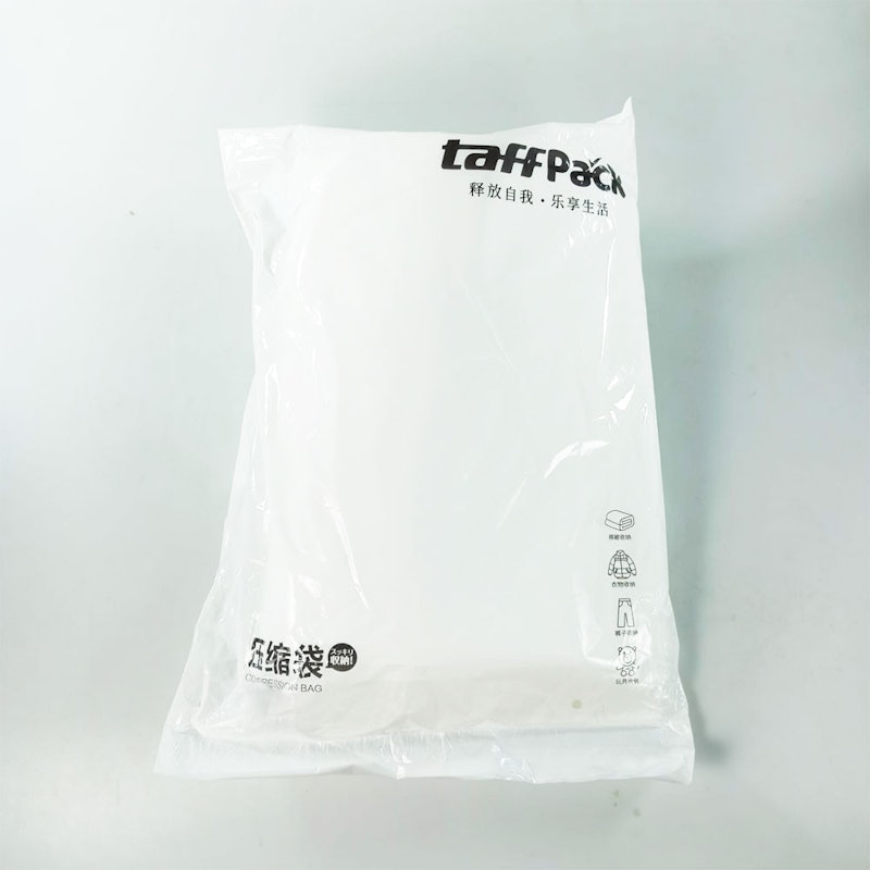 TaffPACK Kantong Plastik Pakaian Vacuum Bag with Electric Pump - SH5 5