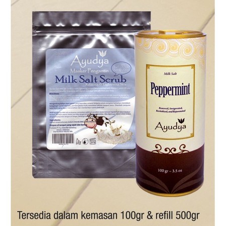 Ayu Naturally Cemerlang Ayudya Milk Salt Peppermint 