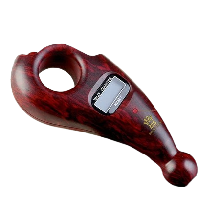 Bright Crown Tasbih Digital Kayu Modern